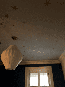 ceiling metallic