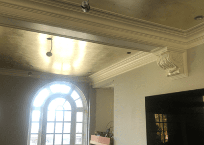 wallpaper ceiling metallic