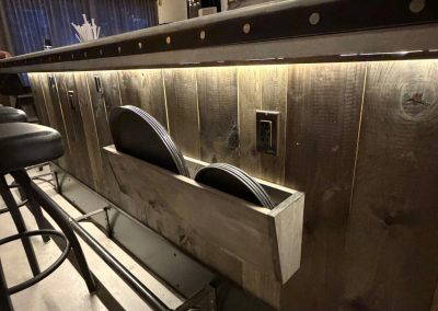 Enology bar - hidden lighting